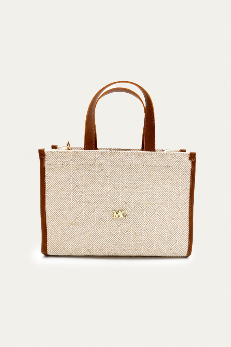 Cartera Frida Beige