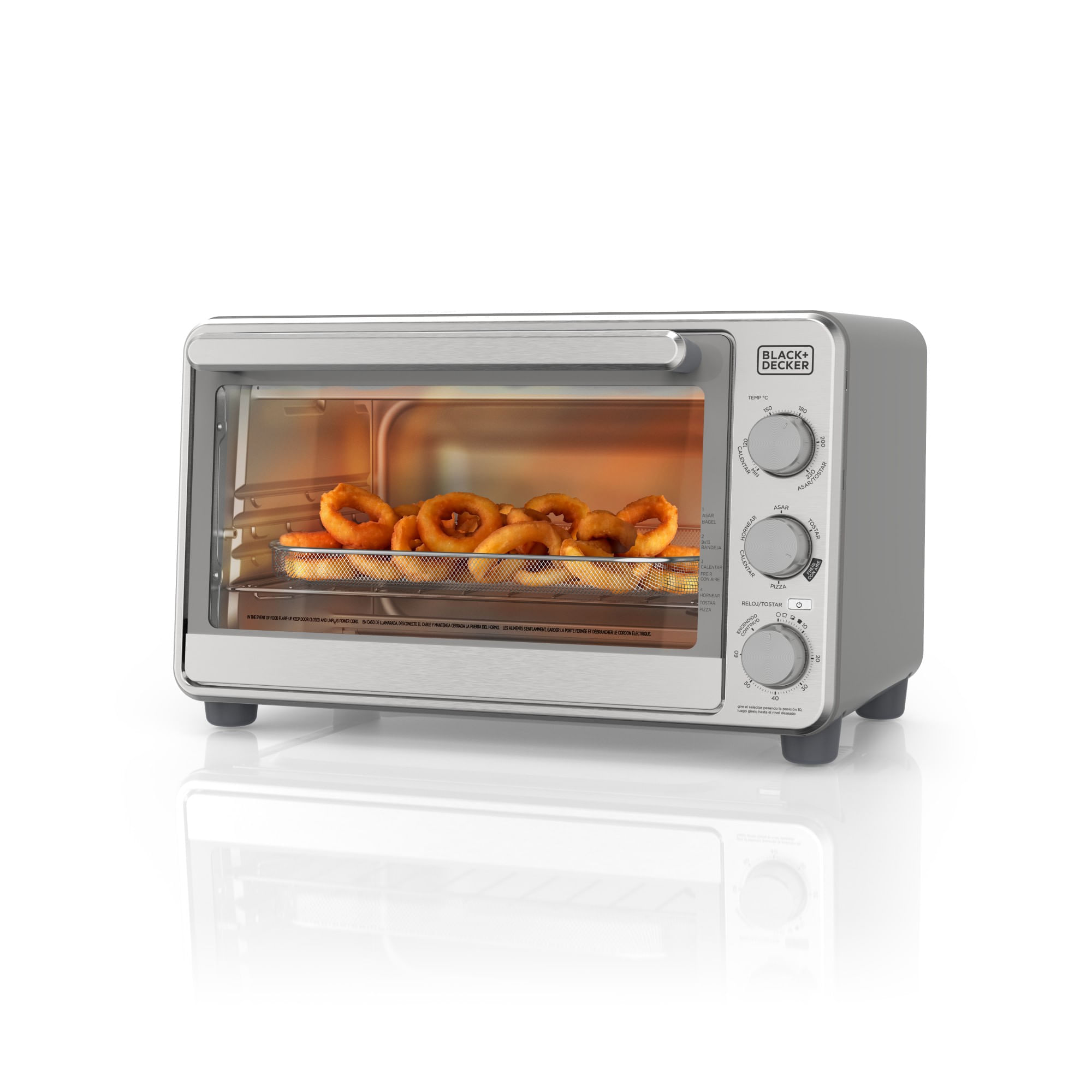 Horno Tostador Airfry Black+Decker 23 Litros TO6235-0SDLA