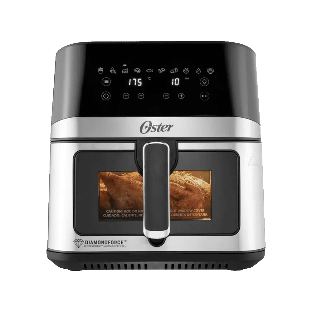 Freidora de Aire Oster Recubrimiento DiamondForce Digital 7.5 Litros Negro