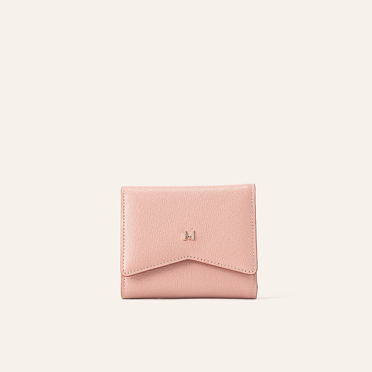 Billetera Mediana Kika Rosado Pálido Siena