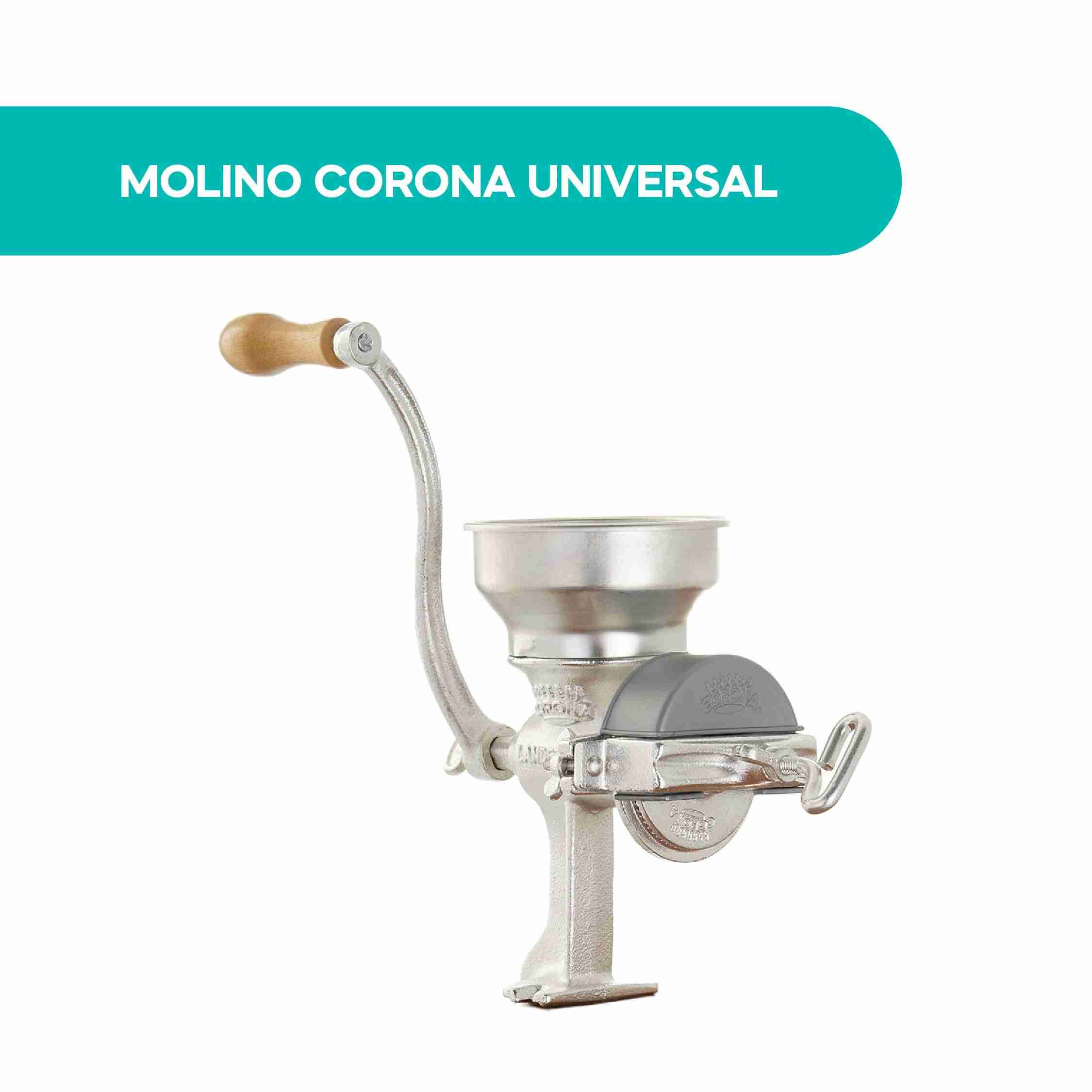 Molino Corona Universal – Molino Manual para Granos y Especias