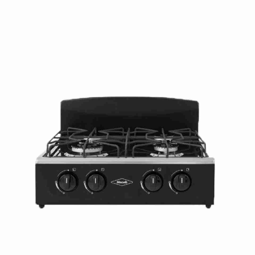 Cocineta a Gas 4 Puestos Haceb – Acero Inoxidable, Encendido Automático