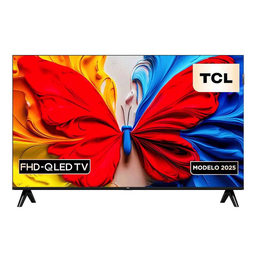 Televisor TCL 32" Smart TV FHD 32S5K QLED Negro