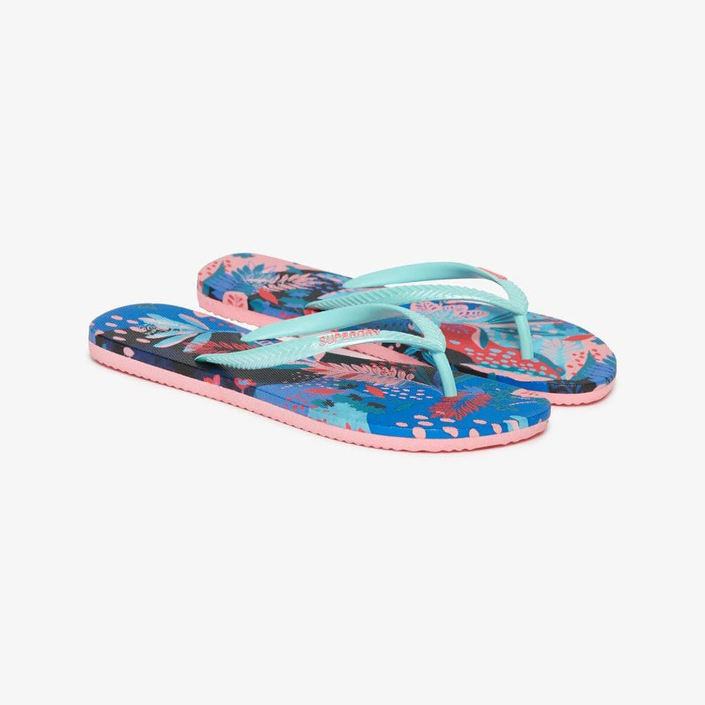Sandalias Para Mujer Printed Flip Flop Superdry