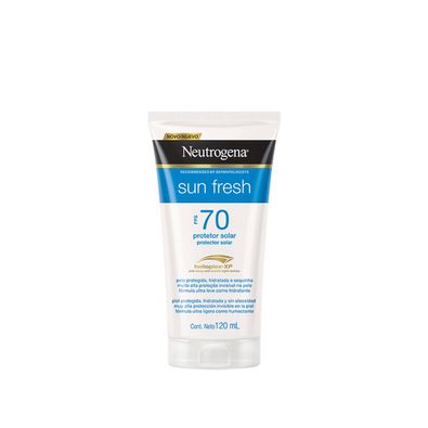 Protector Solar Neutrogena Sun Fresh Fps70 X 120Ml