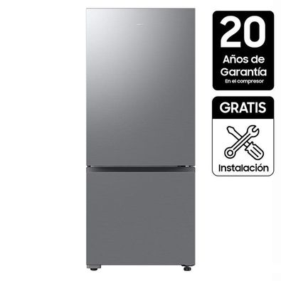 Nevera SAMSUNG No Frost  427 LTS (302LTS REFRIGERADOR+ 125LTS CONGELADOR)  RB43DG6005S9CO Gris