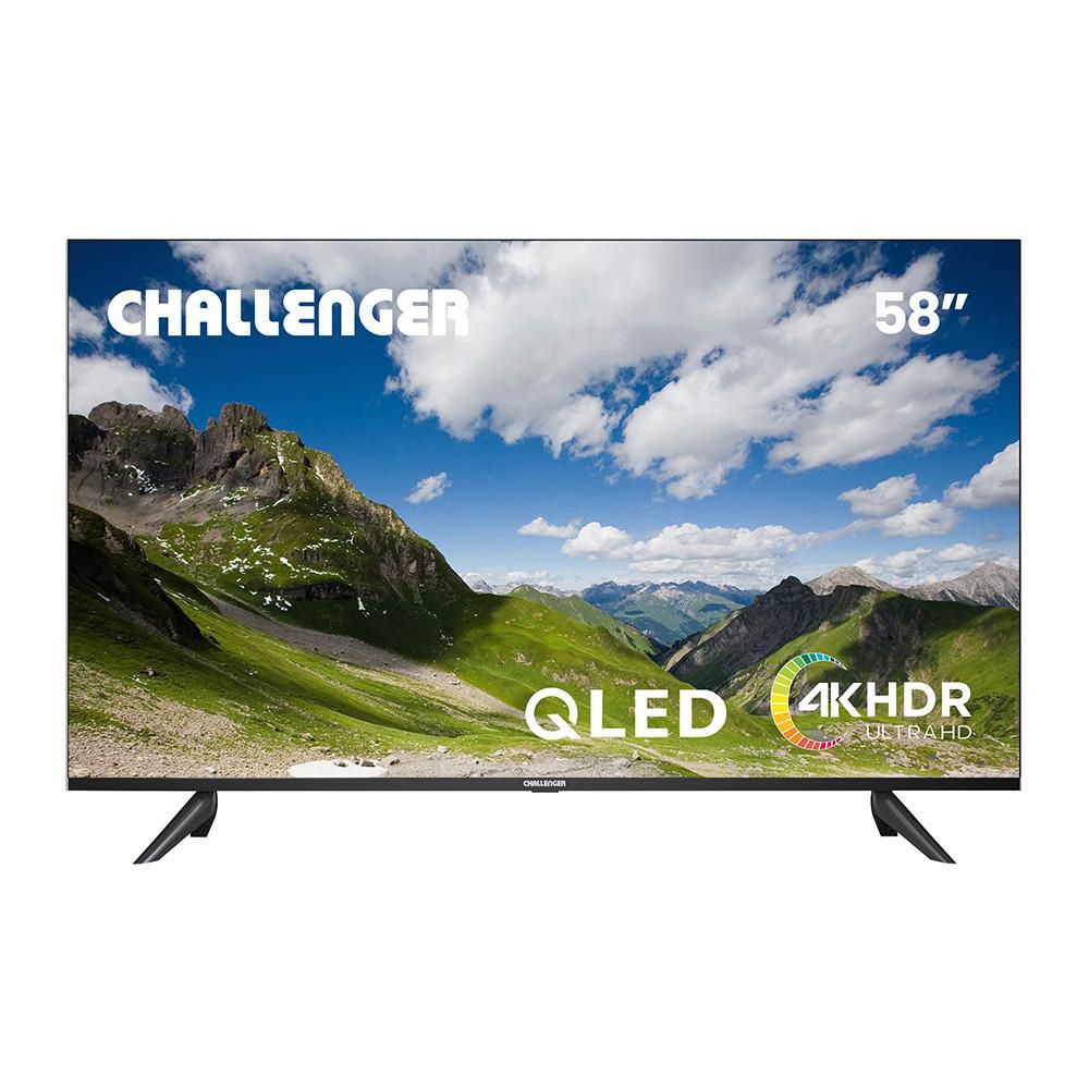 Televisor CHALLENGER 50 pulgadas QLED Uhd4K Smart TV 50KG190