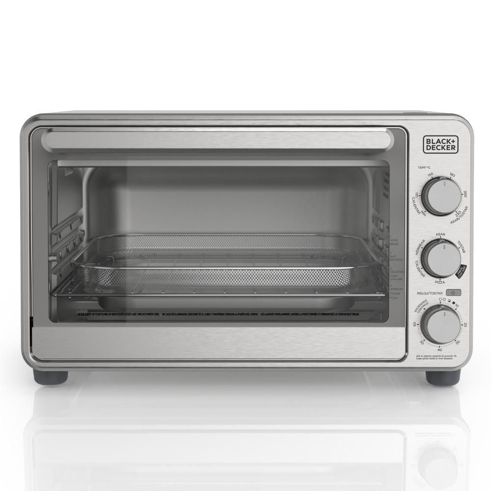 Horno Tostador y Freidor con aire  23 L  BLACK & DECKER TO62350SDLA