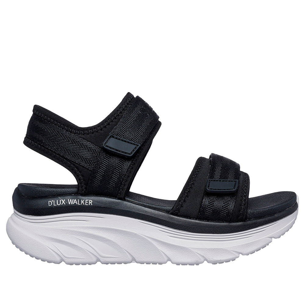 SANDALIAS SKECHERS MUJER 119823BLK D'LUX WALK
