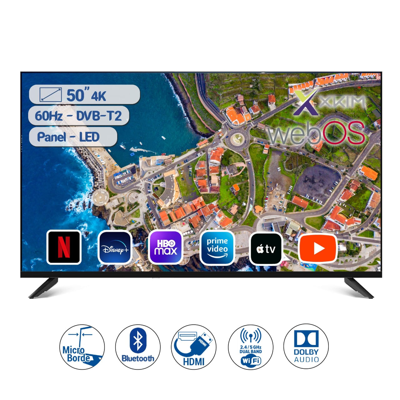 Televisor Smart TV  XKIM  X504KW 50 Pulgadas 4K