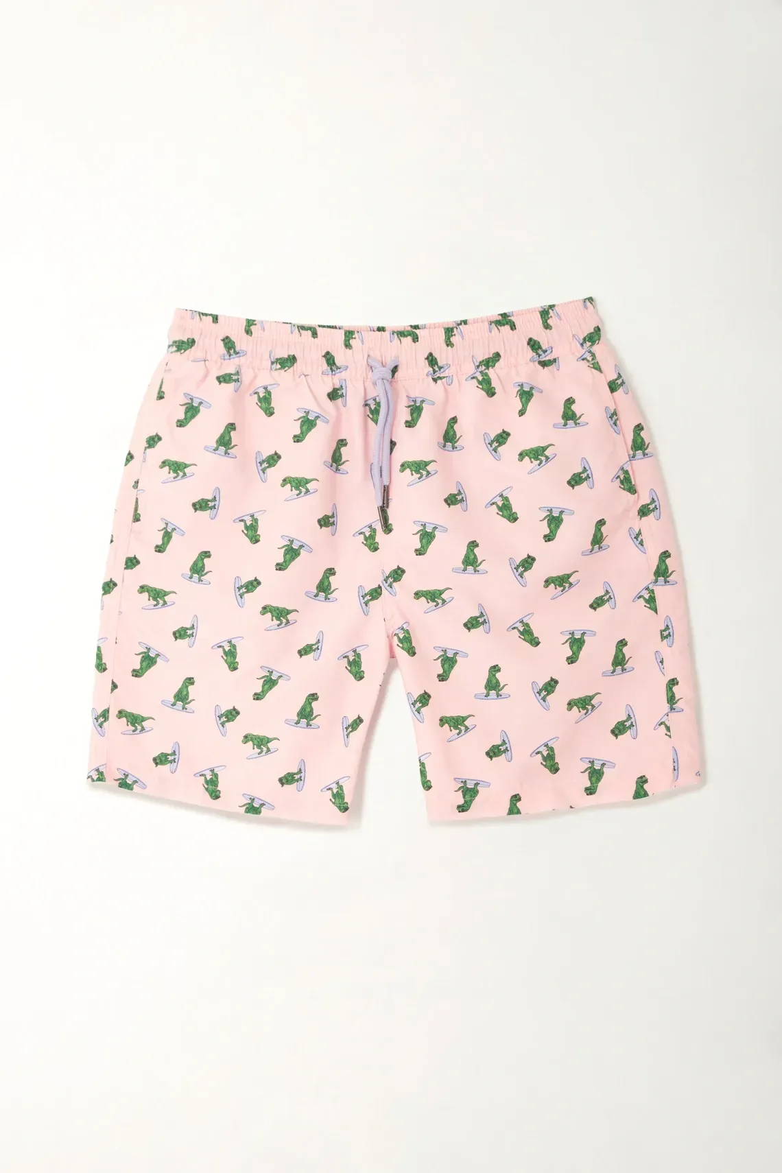 Pantaloneta de baño con ajuste de cordón estampada para niño