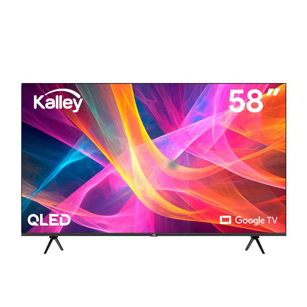 Televisor KALLEY 58 pulgadas QLED Uhd4K Smart TV 58GQ400A