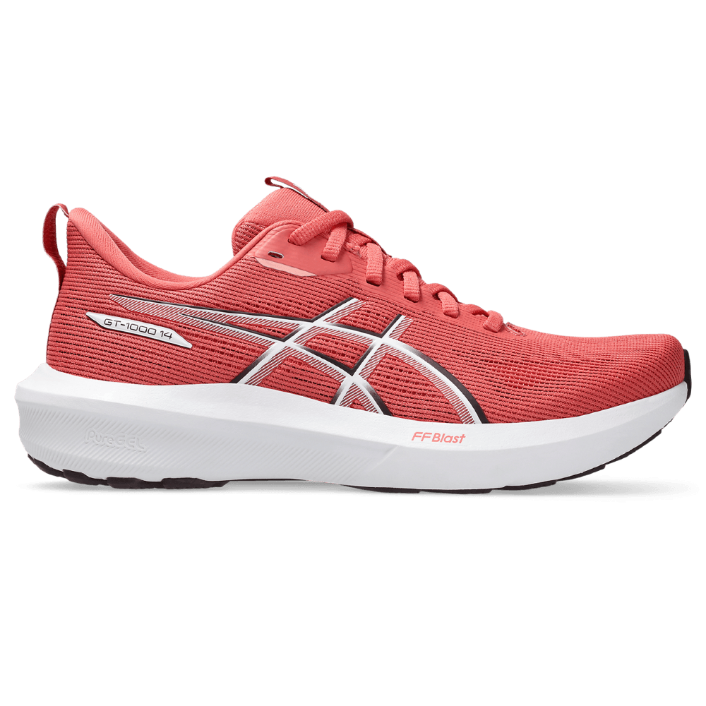 Asics Gt-1000 14 Tenis rosado de mujer para correr