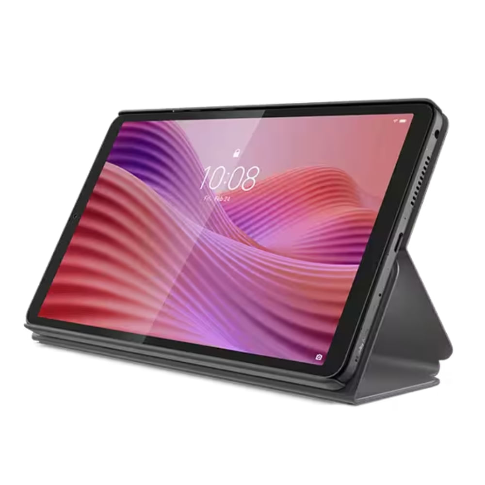 Tablet Wi-Fi Lenovo Tab One + Folio Case Pantalla 87 HD+ 64GB4GB 8MP 5100mAh Gris