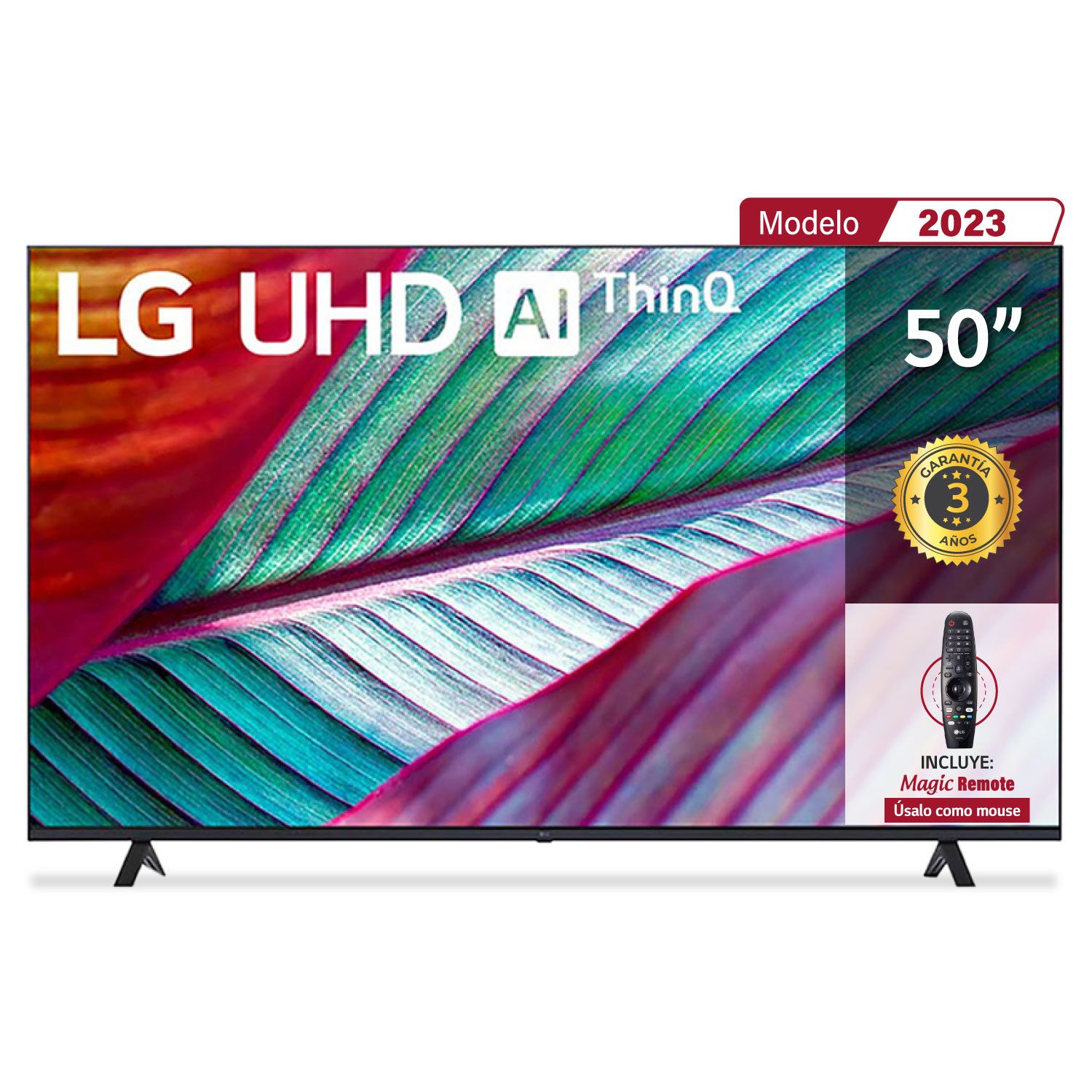 TELEVISOR LG 50 PULGADAS 4K UHD SMART TV AI THINQ