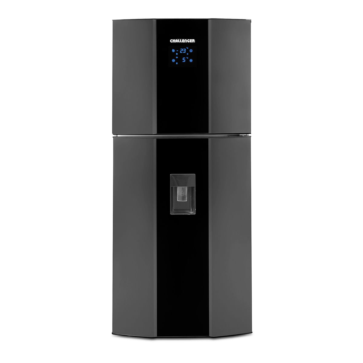 Nevera No Frost Panel Digital 370 Litros Brutos Black Series