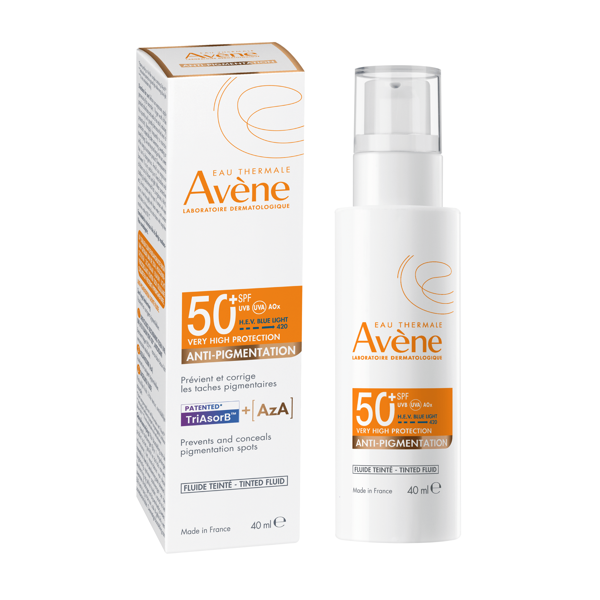 Protector Solar Avène Anti-pigmentacion SPF50+ 40 ml