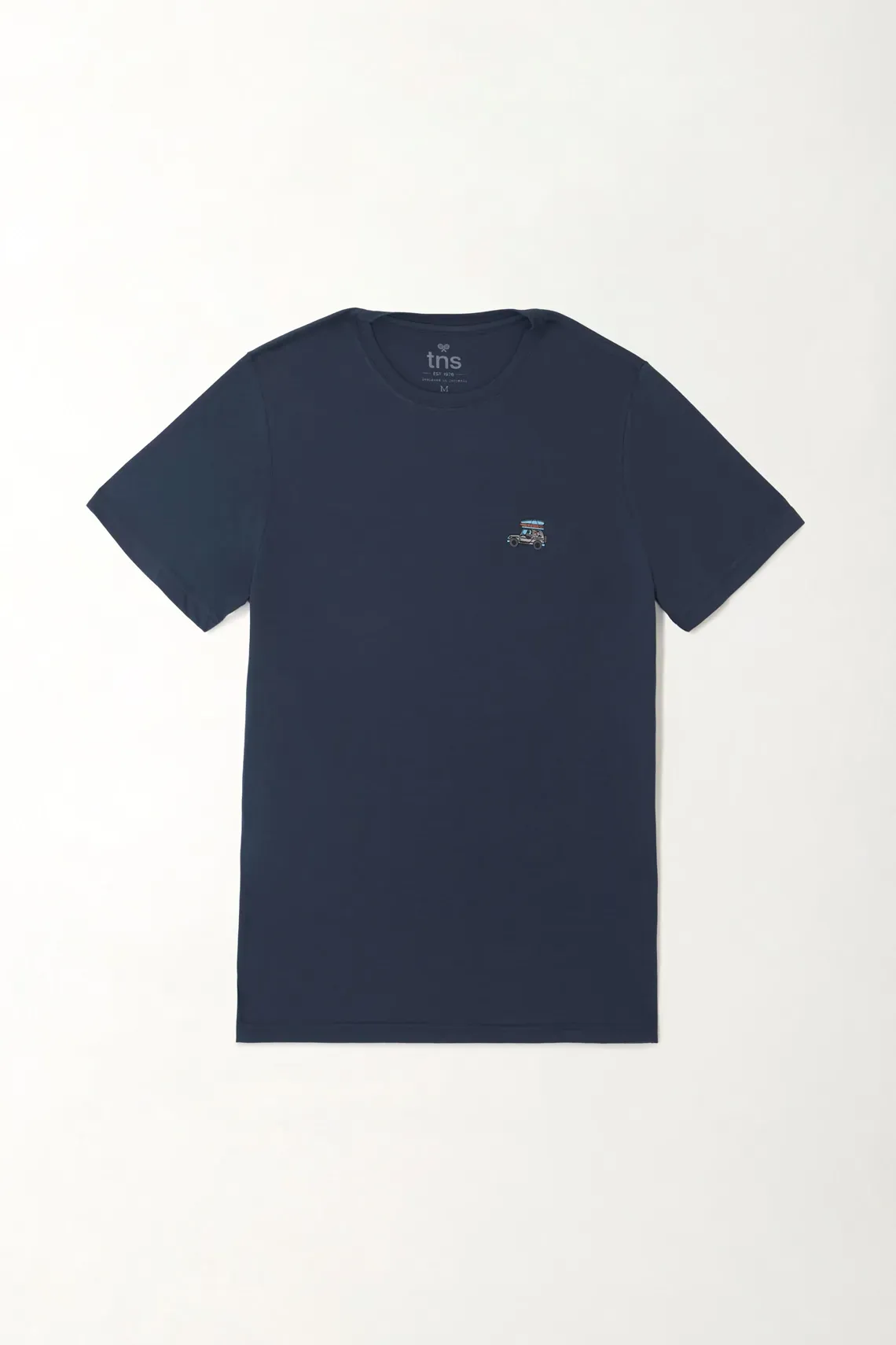 Camiseta con gráfico playero para hombre