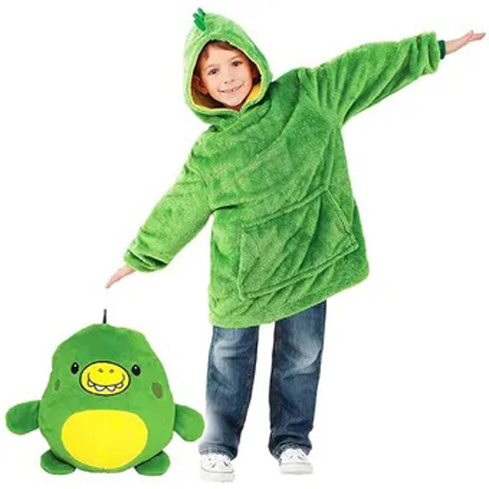 Saco Huggle Pets Verde Abrigo Termico Comodo Talla Única