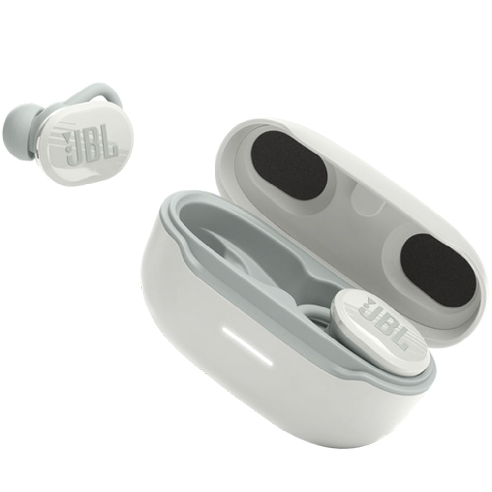 Audifonos JBL Endurance Race Tws Manos Libres Bluetooth Blanco