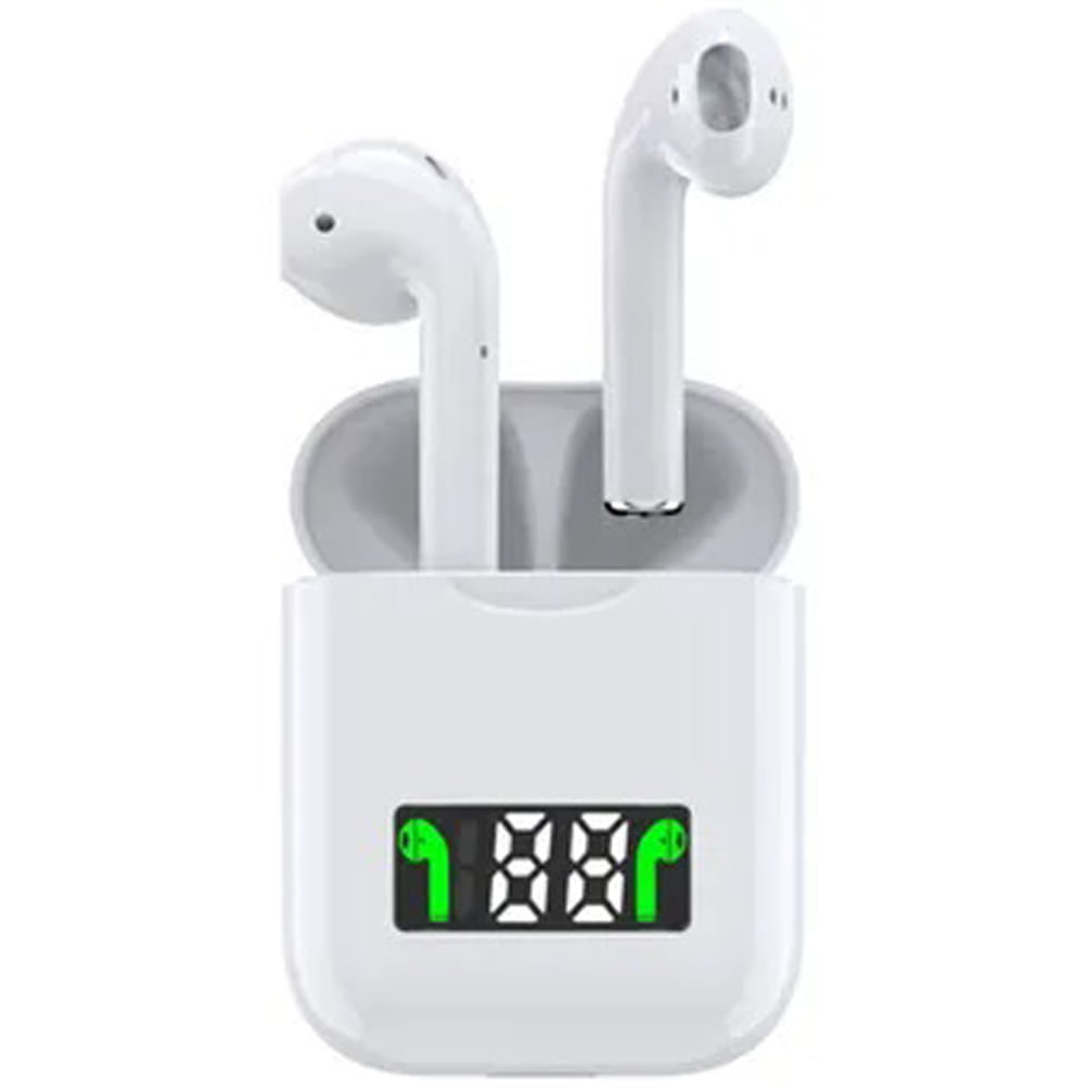 Audífonos I99 Bluetooth Inalámbricos Blanco Pantalla Digital Cajita