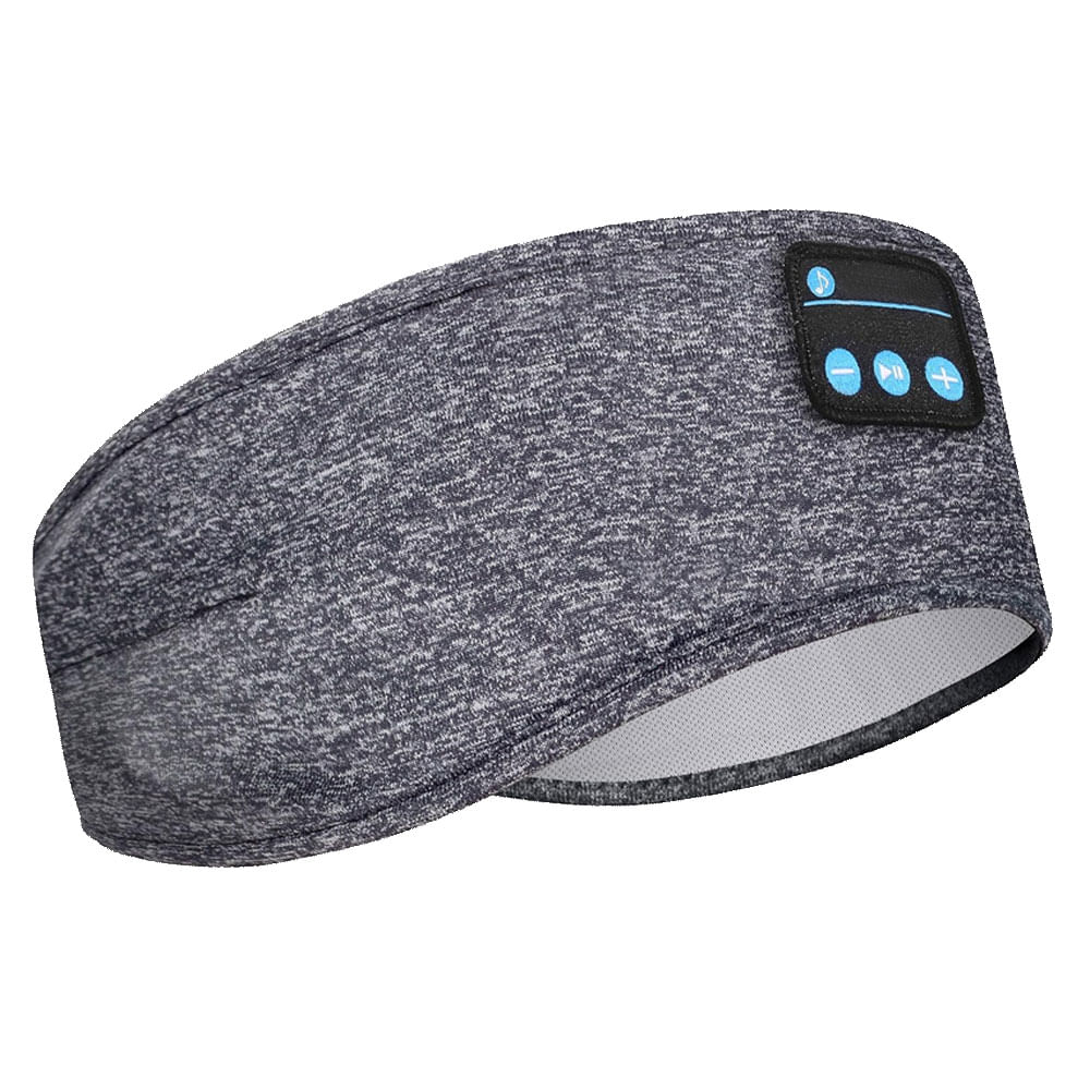 Audifonos Bluetooth Deportiva Ejercicios Gym Actividades Gris Banda Comodo