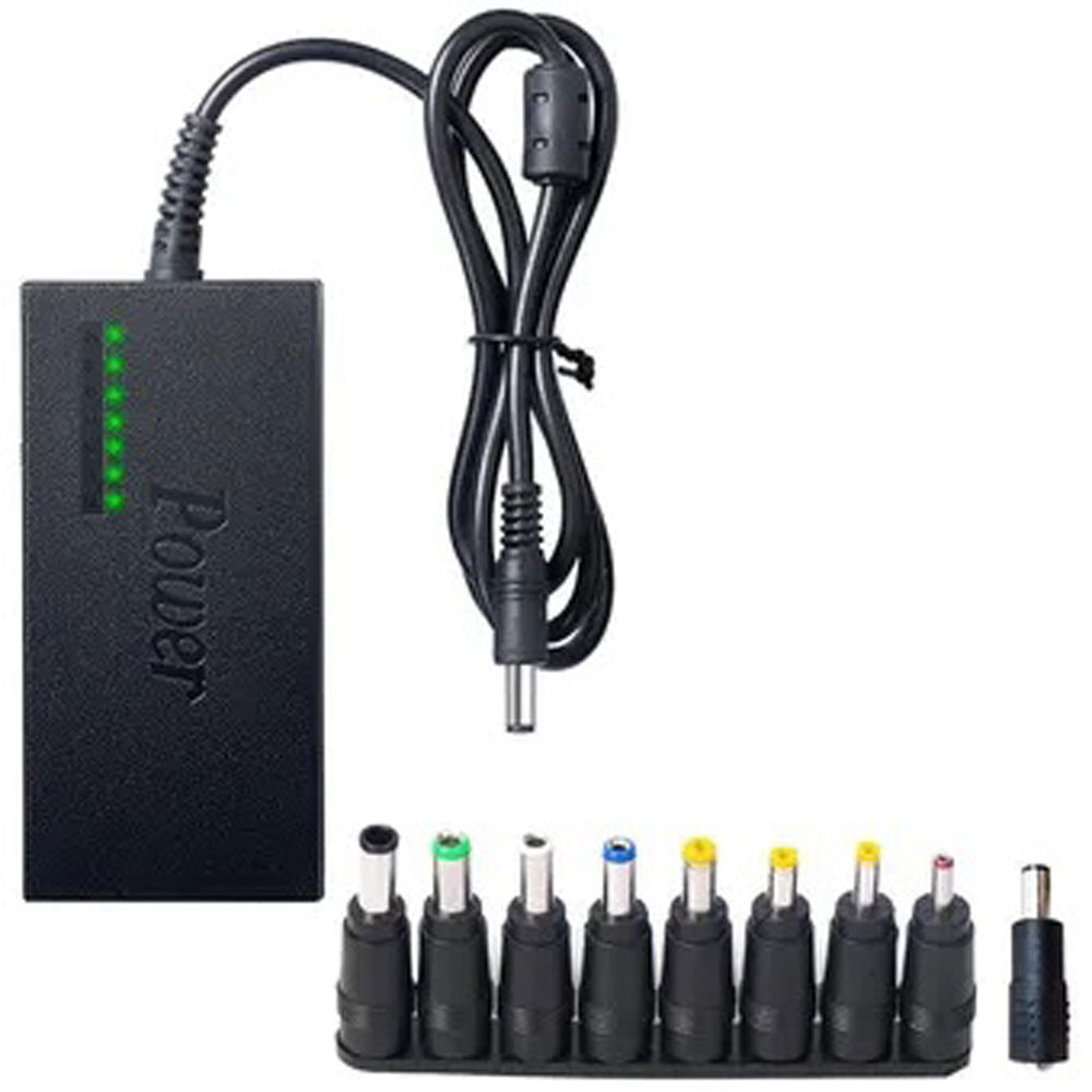 Cargador PC Universal 10 Puntas Portátil Pared Alámbrico Adaptador PC