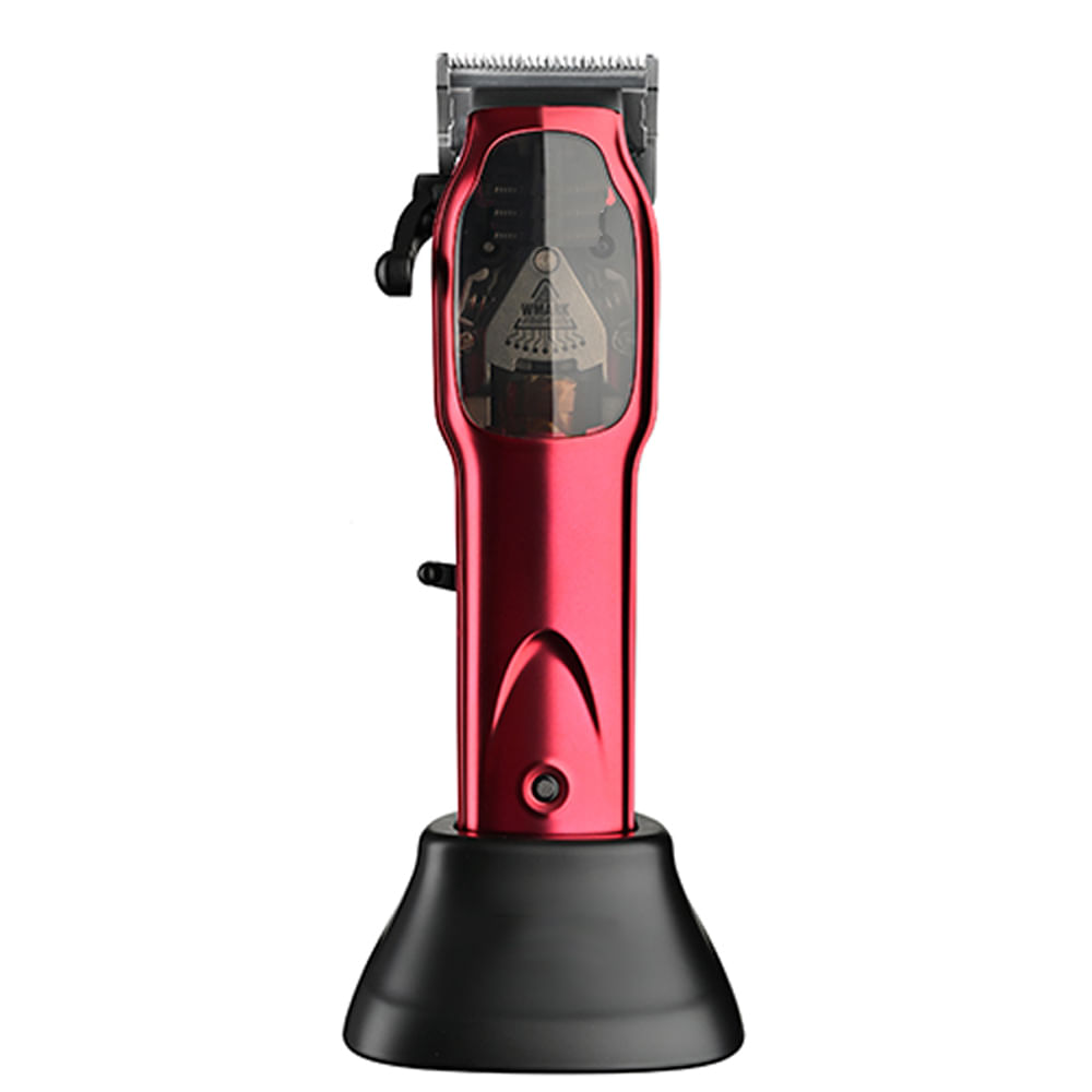 Maquina Cabello Afeitadora Recargable Modelo NG-9002 Color Rojo