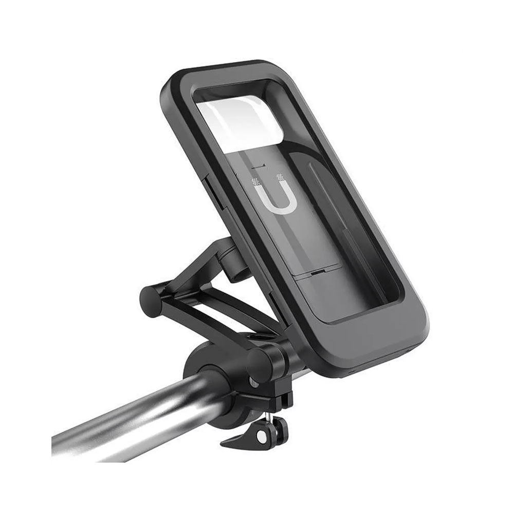 Holder Funda Soporte Impermeable Celular Accesorio Moto Bicicleta Negro