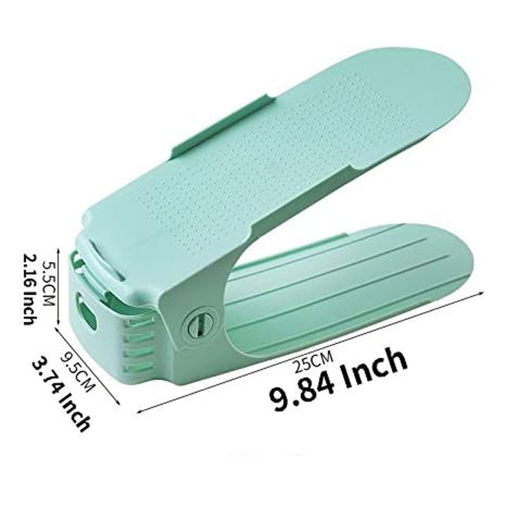 Organizador Zapatos Individual Estante Calzado Zapatero Azul Celeste