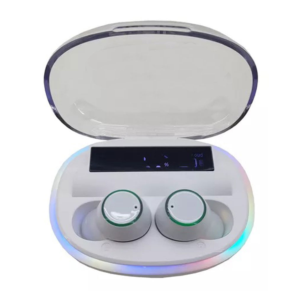 Audifonos Inalambricos Cancelacion Ruido Bluetooth Treqa BT36 Blanco