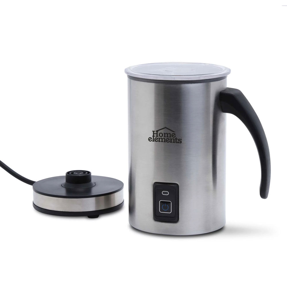 Vaso Espumador Electrico Acero Inoxidable 500ml Bebidas Frio Caliente