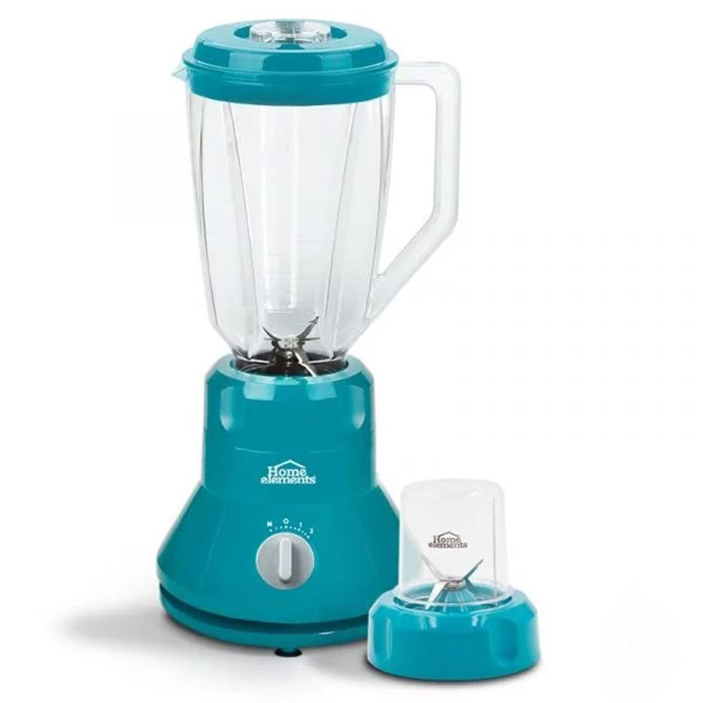 Licuadora 2 Velocidades 2 Litros Picatodo Vaso Plastico Azul