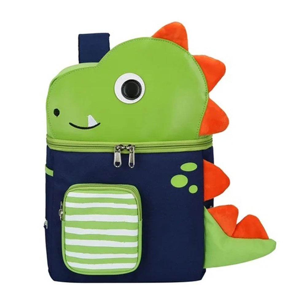 Mini Maleta Mochila Infantil Dinujos Animados3D Animales Dinosaurio Vd