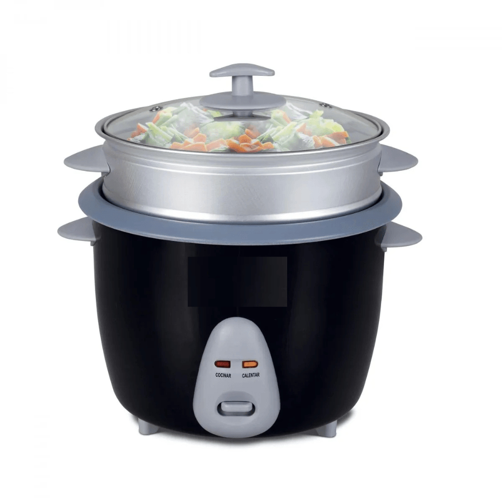 Olla Arrocera Electrica Vaporera Capacidad 1.8 Litros Antiadherente