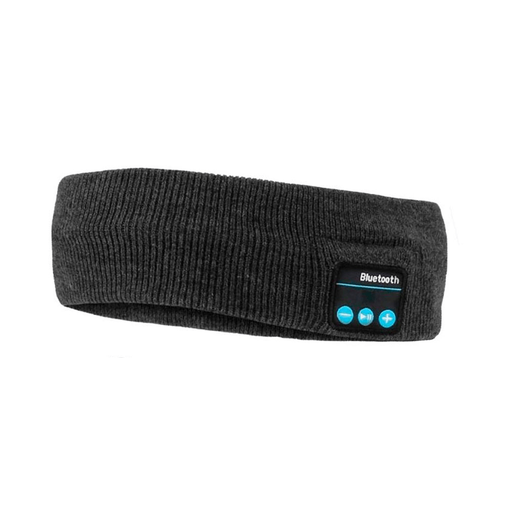 Banda Ejercicio Deportiva Comoda Tipo Auriculares Bluetooth Dormir Negro
