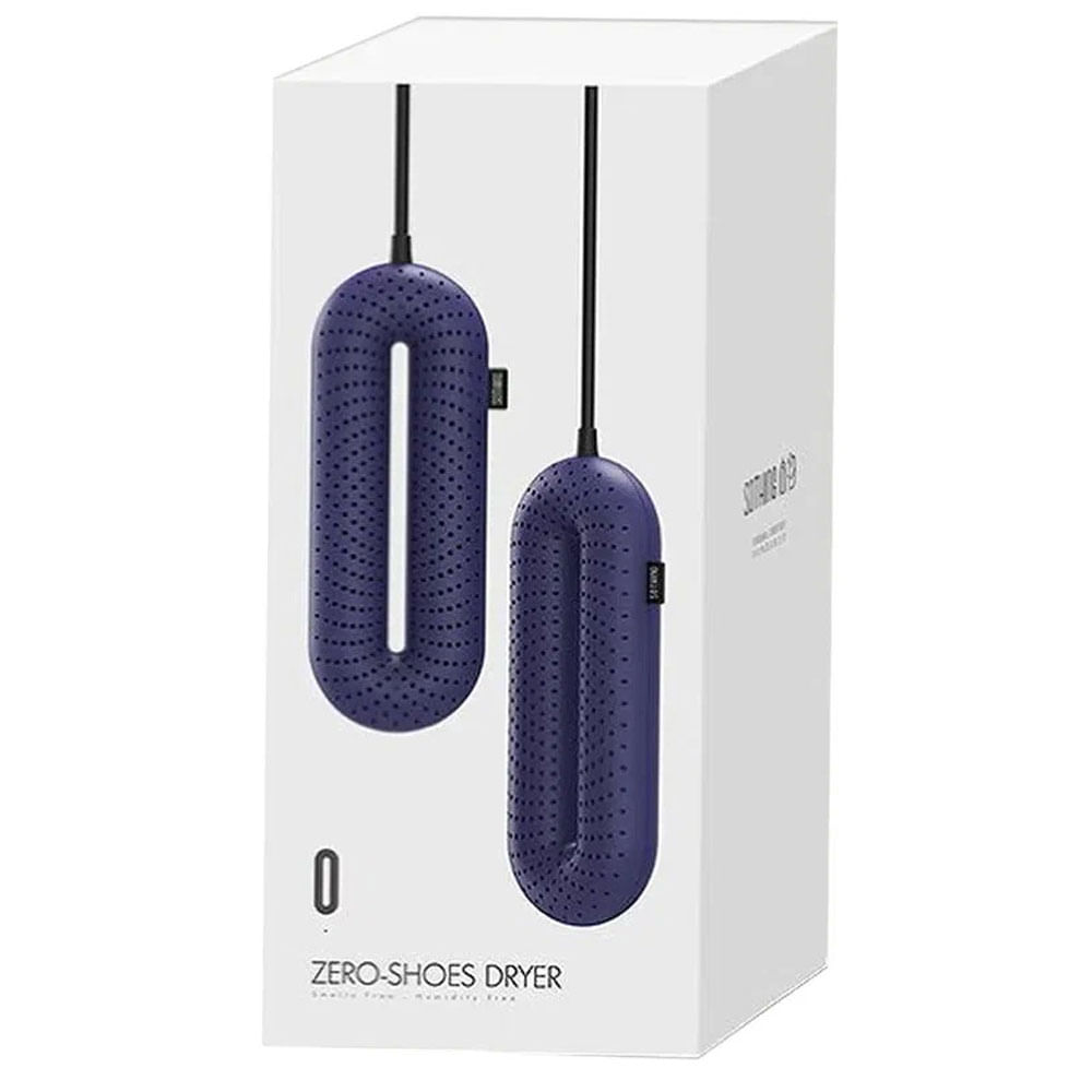 Secador Zapatos Portable Calentamiento Continuo Resistente Azul