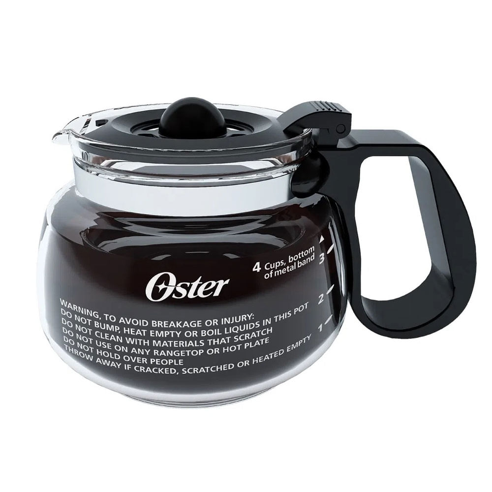 Repuesto Jarra Cafetera Vidrio Oster 4 Tazas 4DR5