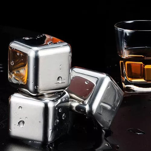 Cubos Enfriadores Bebidas Hielo Reutilizables