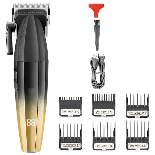 Maquina Peluquera Recargable Inalámbrica Profesional V-003 Hombre