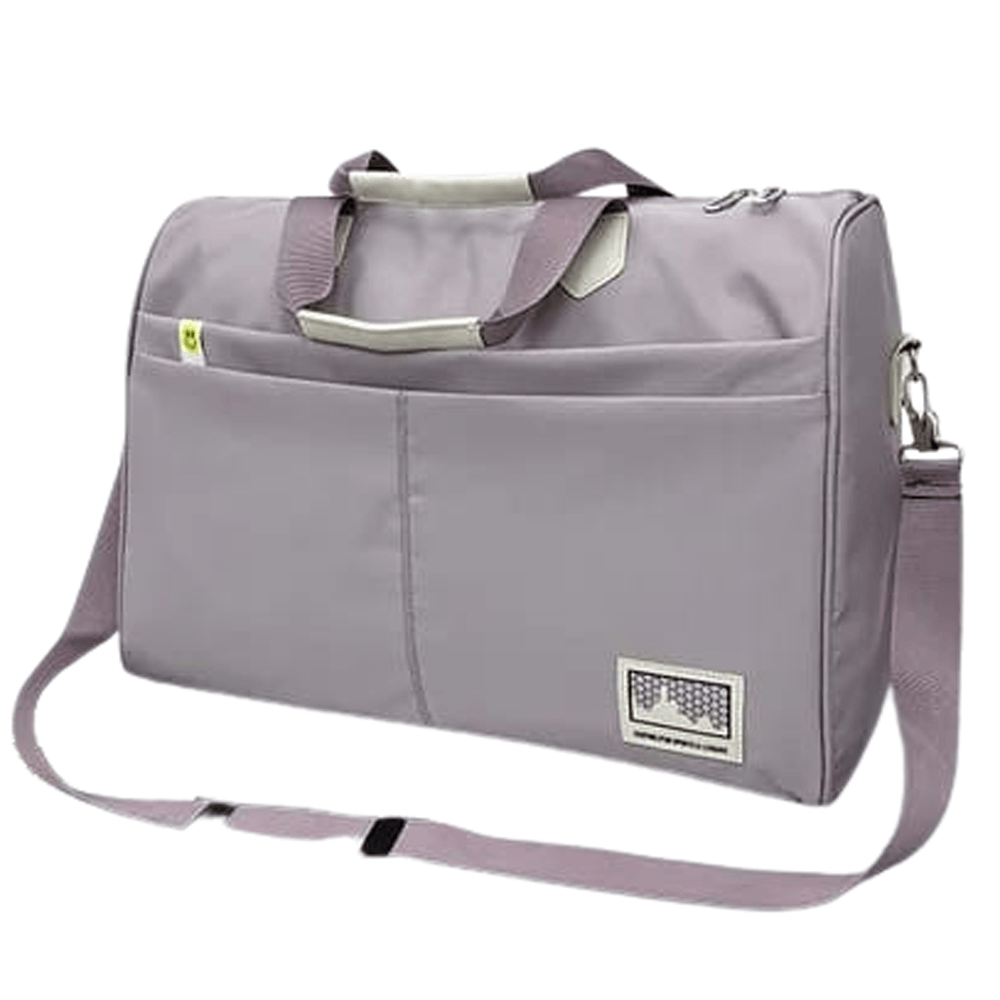 Maleta Viajera Gran Capacidad Maletin Cruzado Morado Pastel