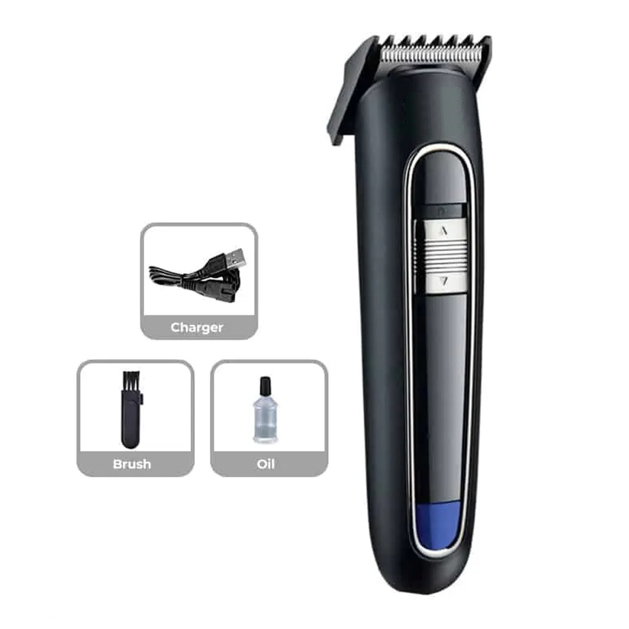 Maquina Peluquera Inalámbrica Profesional Patillera Rasuradora
