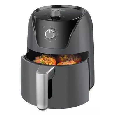 Freidora Aire Bandeja Extraible Antiadherente 4 Lts 200°C Temporizador