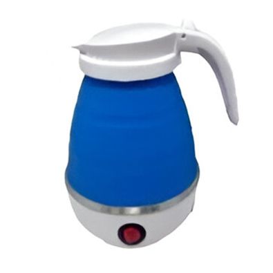 Calentador Tetera Hervidor Eléctrico Plegable Viaje Azul Oscuro Agua