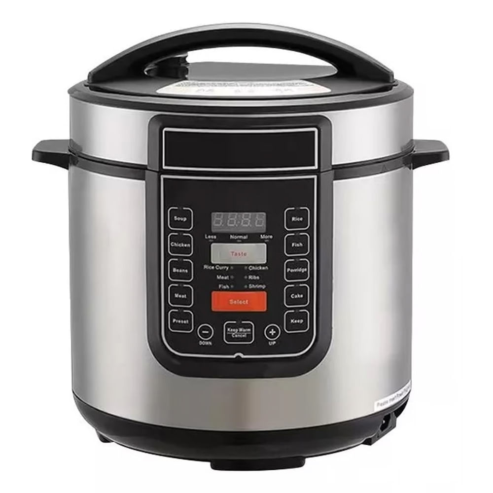 Olla Presion Electrica Multifuncional 14en1 Panel Digital Capacidad 5L