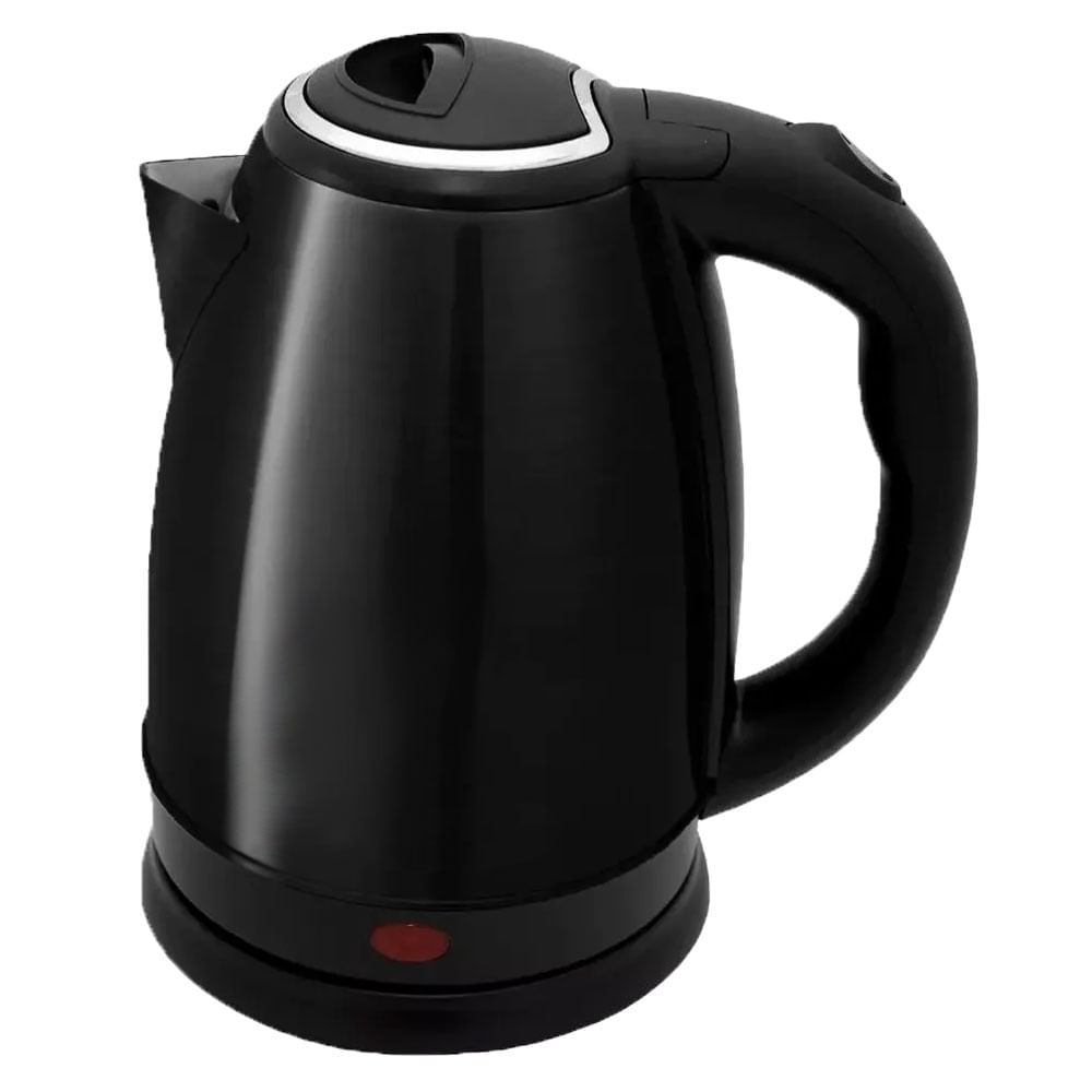 Jarra Electrica 10 Tazas Hervidor Agua Tetera Cafetera 1.8Lts Negro