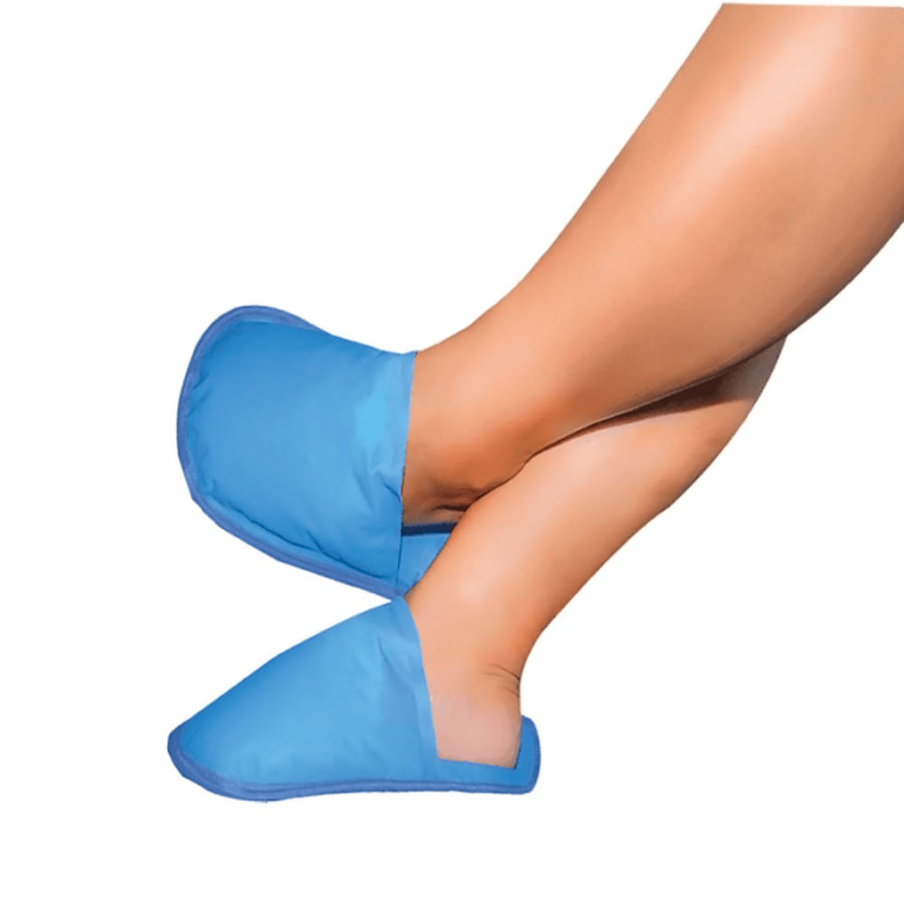 Pantuflas 2 en 1 Chancla Terapia Frio Calor Alivia Dolor Comodas Suave
