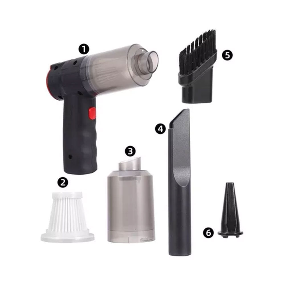 Aspiradora Profesional Mano Portatil Alta Potencia Hogar Inalambrica