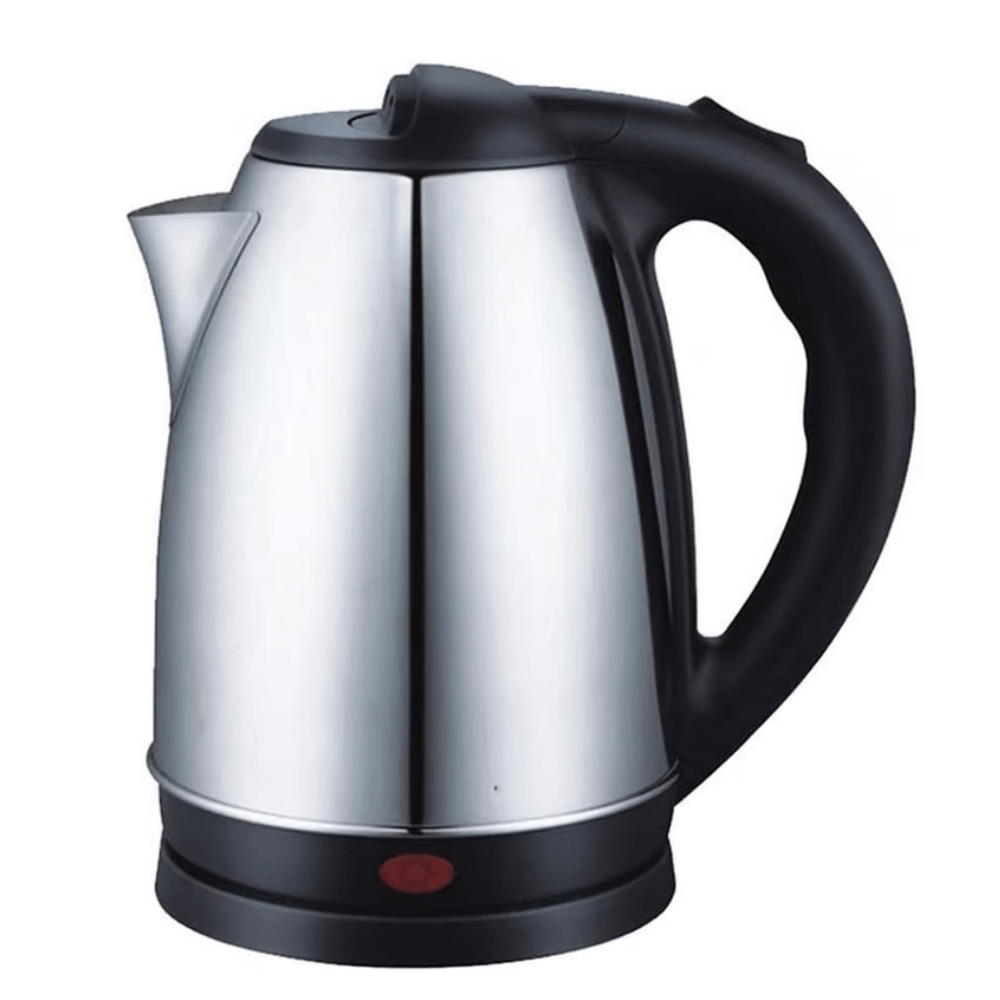 Jarra Hervidor Electrica 2 Litros Portatil Acero Inoxidable Luz Indicadora