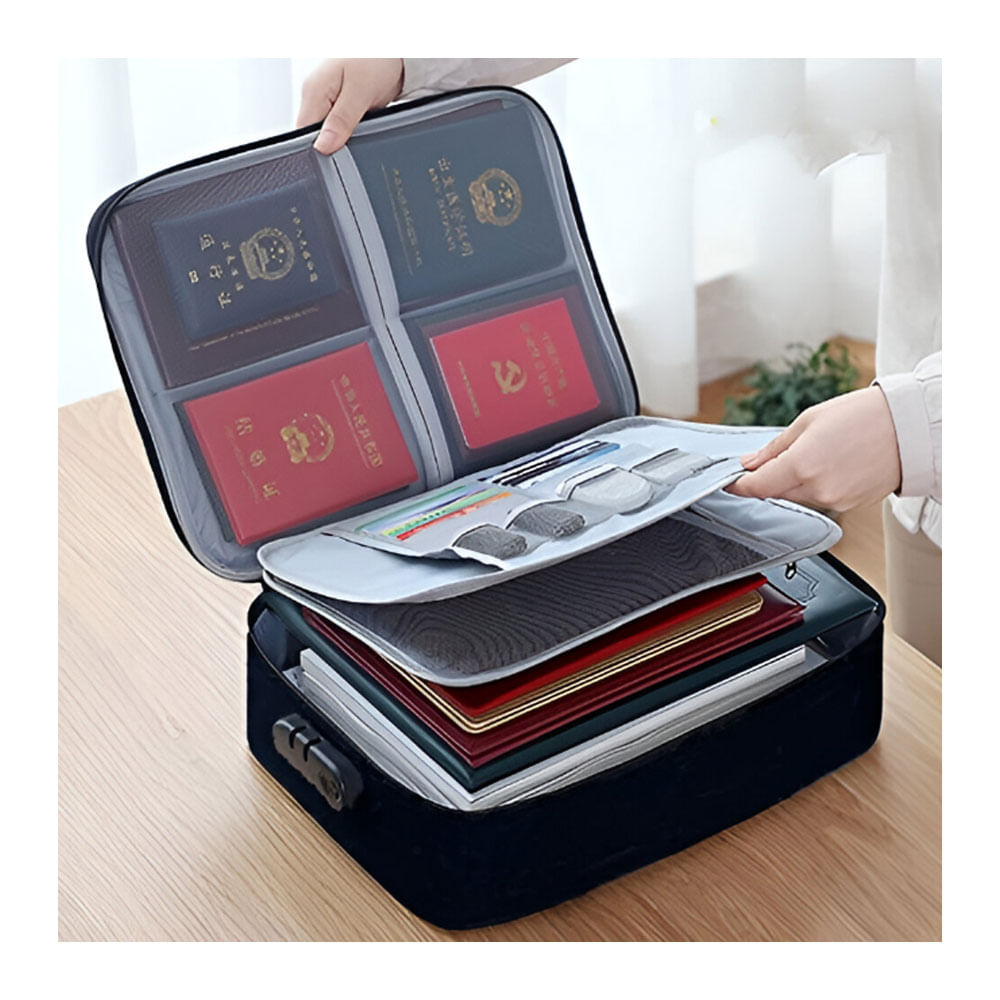 Bolso Maletin Organizador Almacenador Documentos Portatil